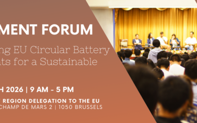 CBV Investment Forum: Accelerating EU Circular Battery Investments for a Sustainable Future