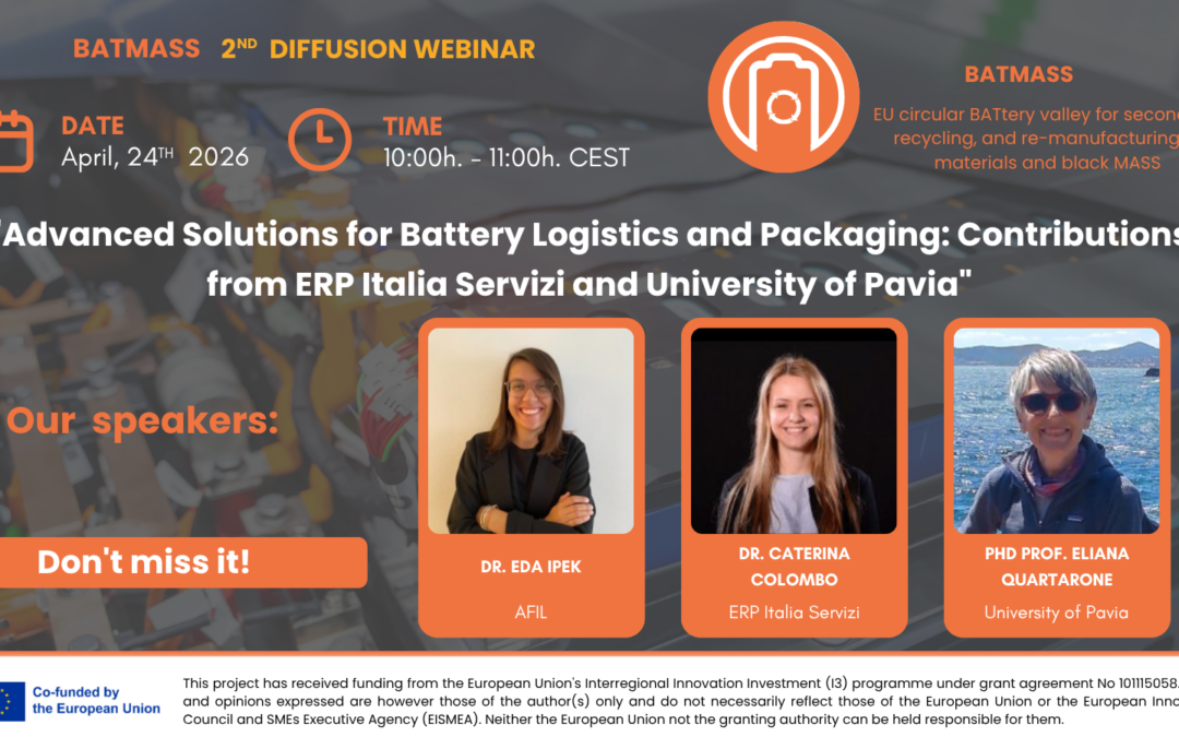 Advanced Solutions for Battery Logistics and Packaging: Contributions from ERP Italia Servizi and University of Pavia
