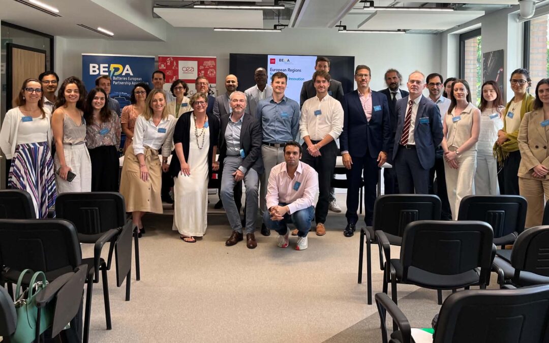 BATMASS contributes to discussions on regional battery innovation at the European Regions for Battery Research & Innovation roundtable