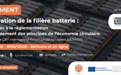 BATMASS to host the Second CBV Interregional Forum on battery value chain structuring, regulation and circular economy