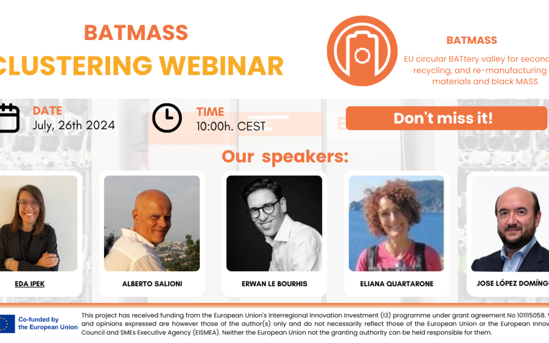 First BATMASS Clustering Webinar